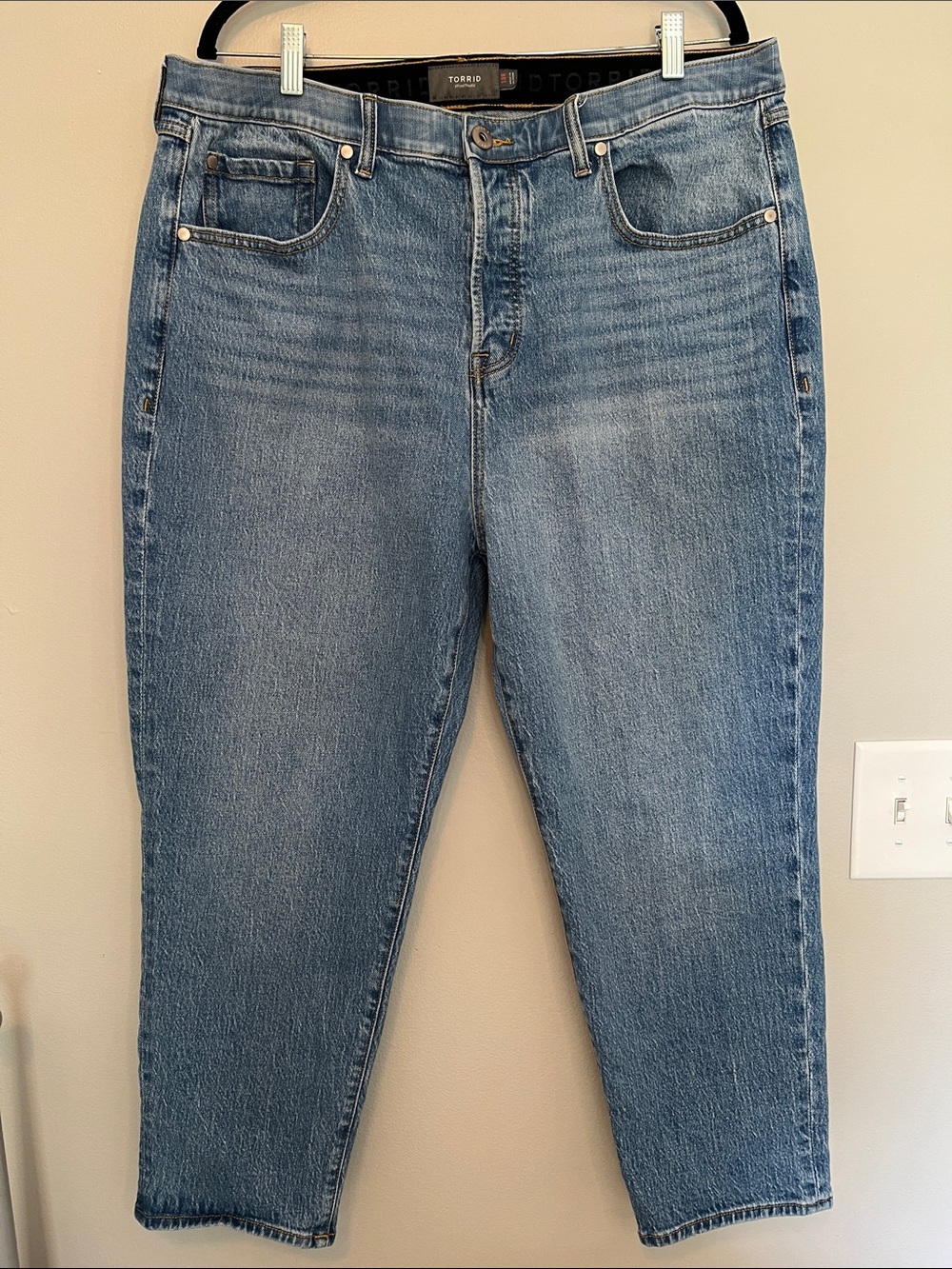 TORRID Comfort Band, Button up Jeans